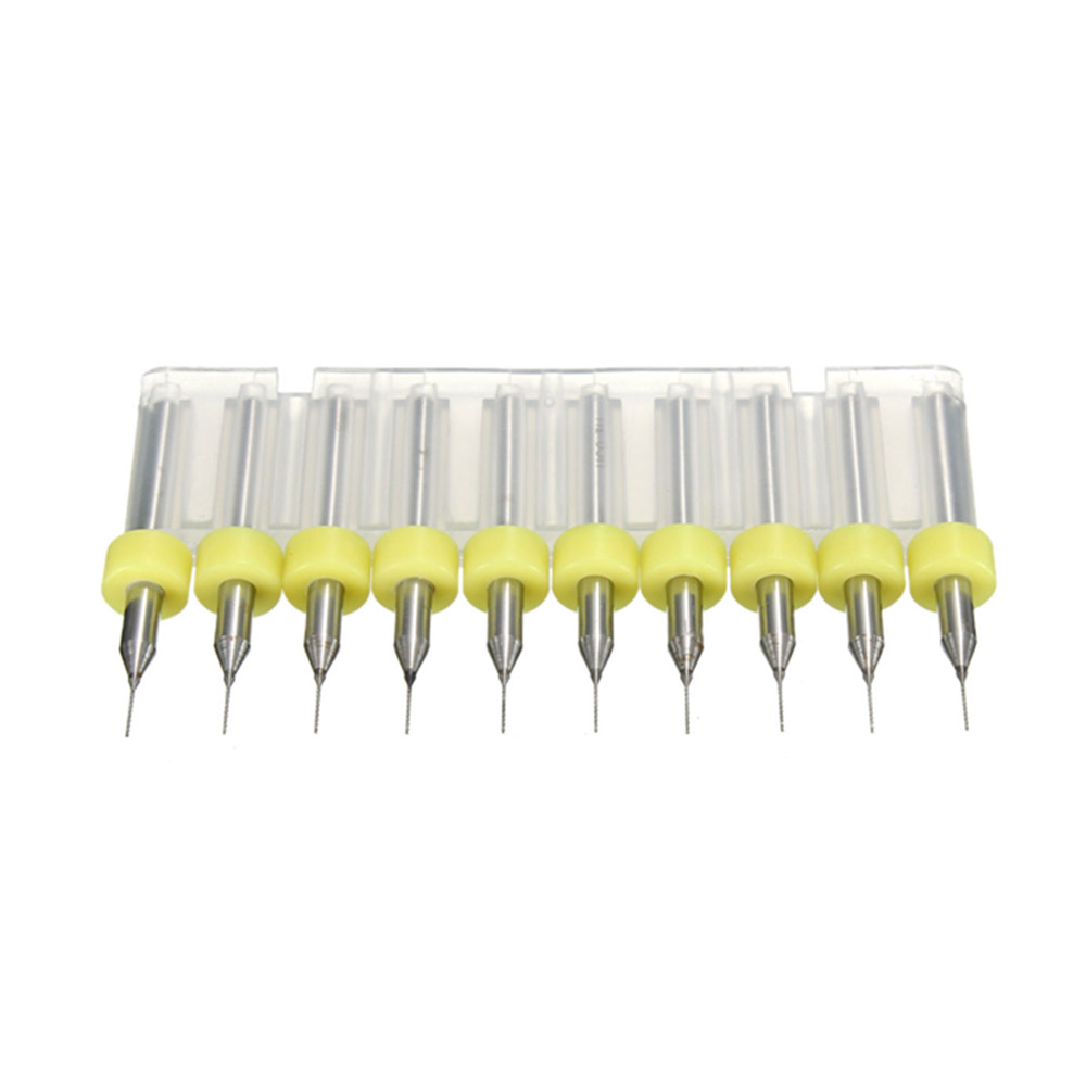 10x Mini foret 0,5 mm pour carte PCB SMT CNC Dremel Proxxon gravure fraise – Image 4