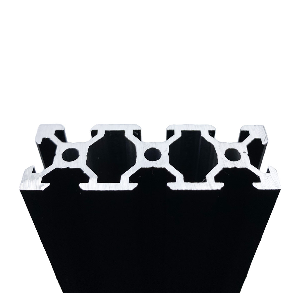 Profilé aluminium V-Slot 2060 1 mètre noir – Image 3
