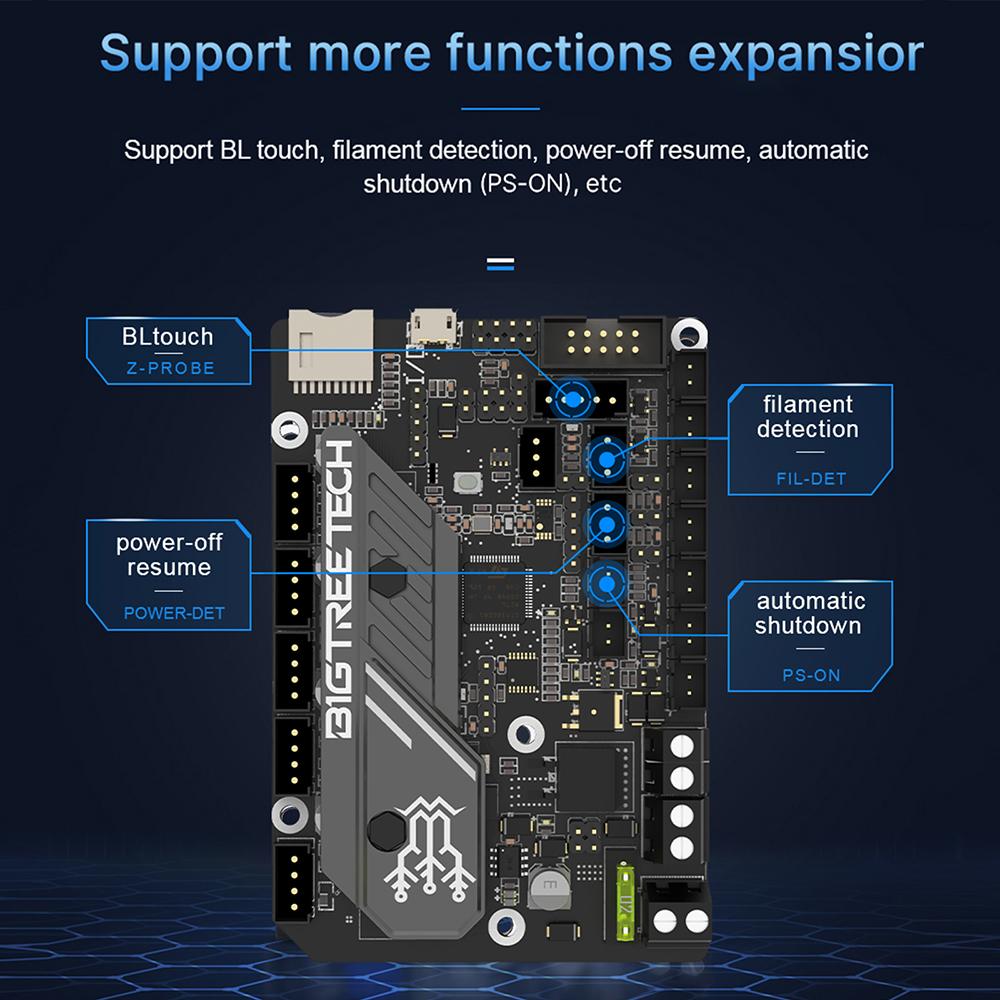 Bigtreetech SKR Mini E3 TMC2209 V3.0 carte mère de mise à niveau pour Ender-3 – Image 14