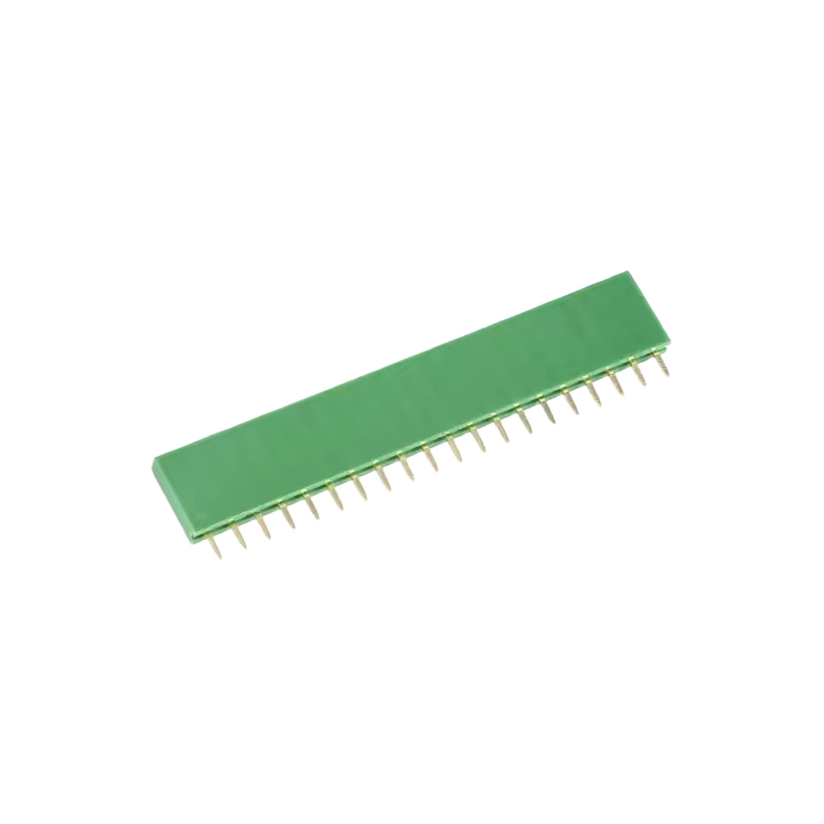 20x barrette femelle 20 broches, pas de 2,54 mm, verte – Image 2