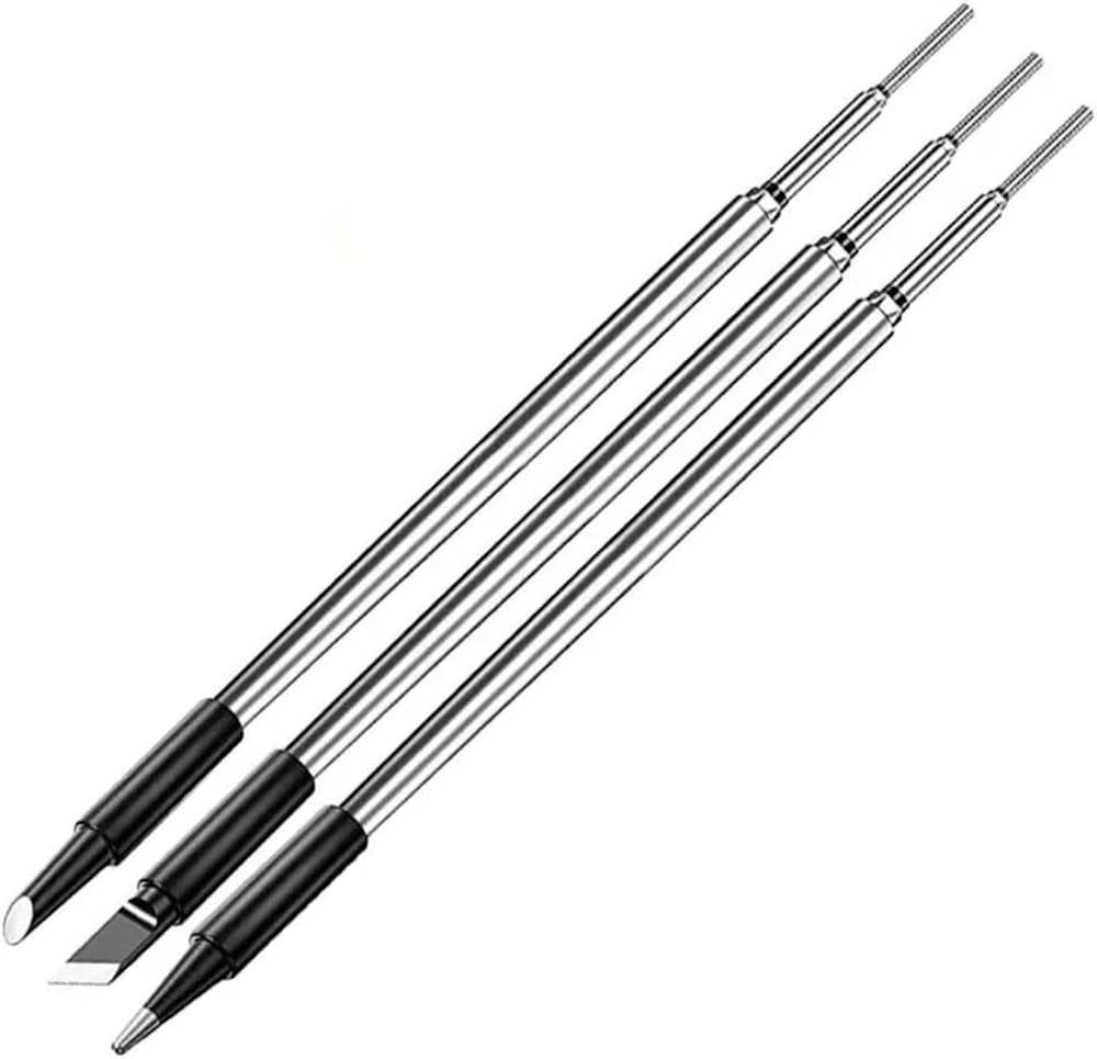 Jeu de pointes à souder C210 avec 3 formes de pointes pour fer à souder USB