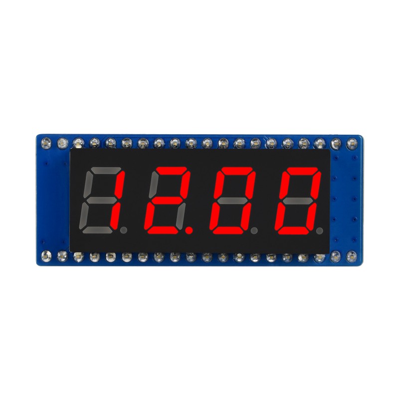 Module d'affichage 8 segments à 4 chiffres Waveshare avec DS3231 RTC pour Raspberry Pi Pico