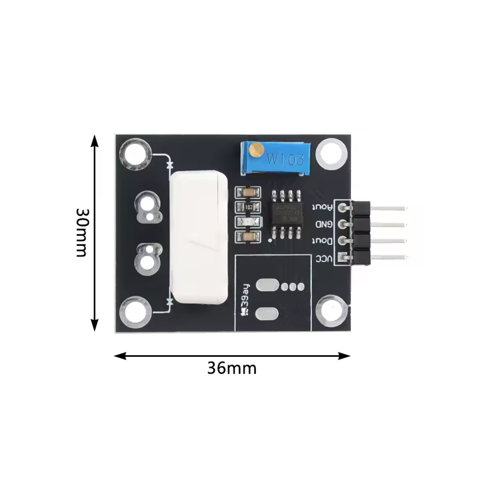 Module capteur de courant à effet Hall CC WCS1500 200A – Image 2