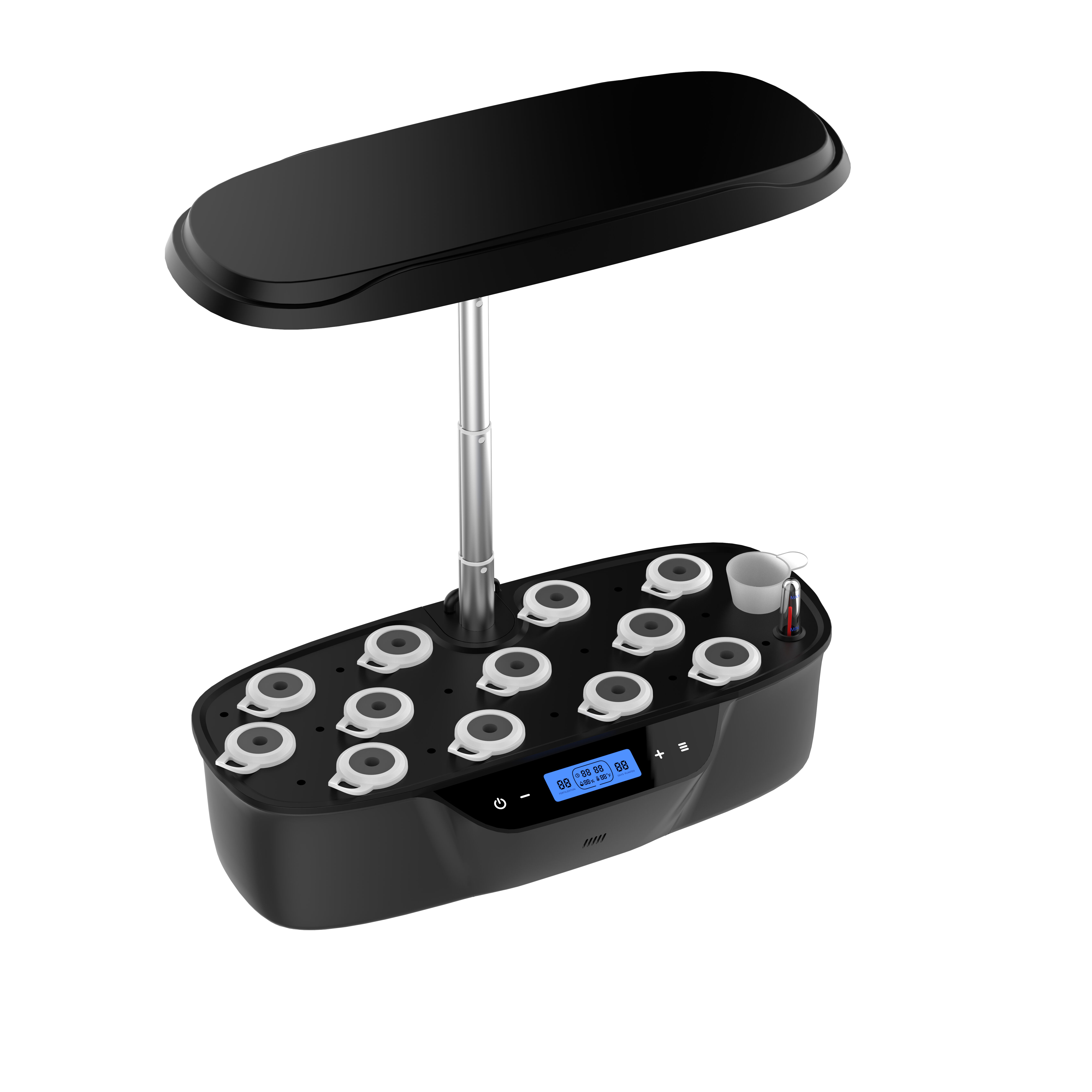 Système de culture hydroponique Smart Control avec LEDs à spectre complet