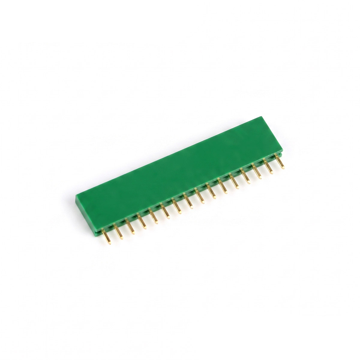 20x barrette femelle 16 broches 2,54 mm verte – Image 2