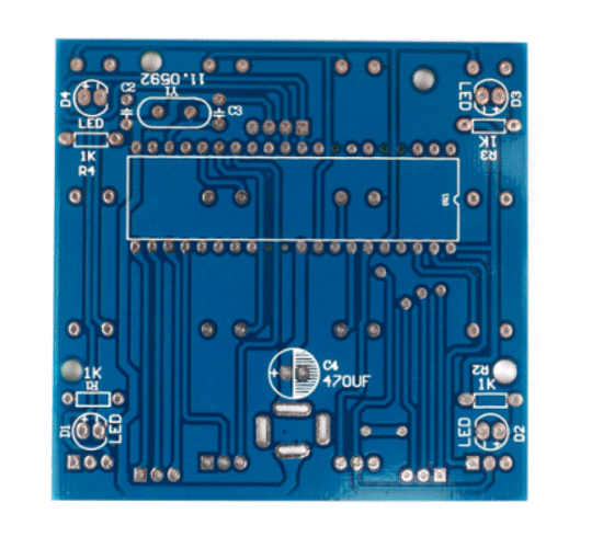 Kit cube LED 4x4x4 bleu – Image 7