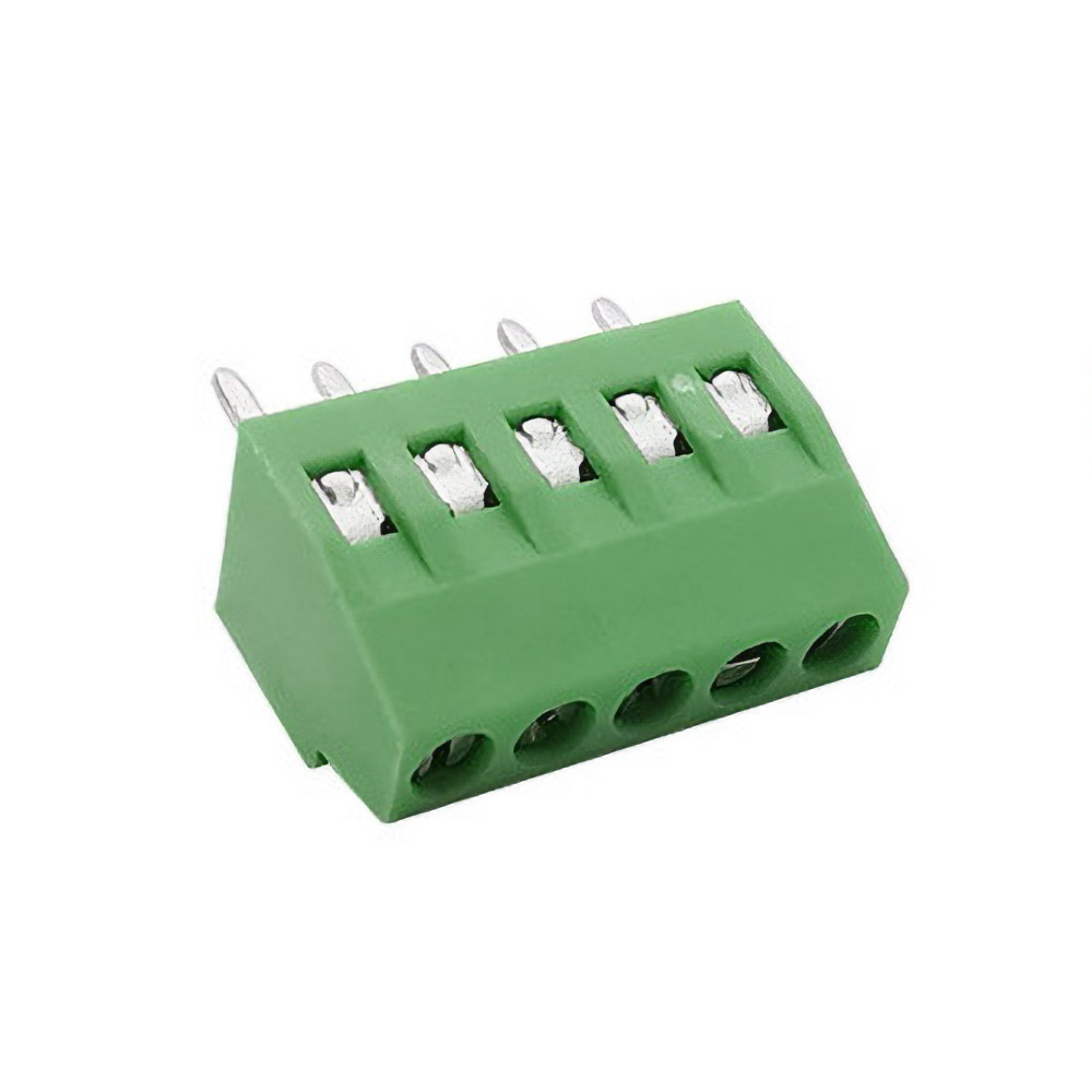 10x bornes à vis 5 broches 2,54 mm 150V 6A pour câbles 26-18 AWG – Image 4