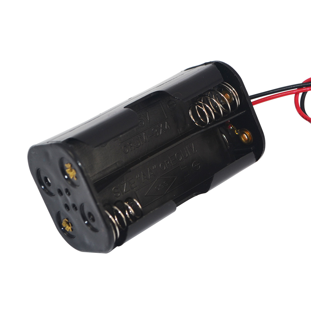 Boîtier pour 4 piles AA 6V compact – Image 4