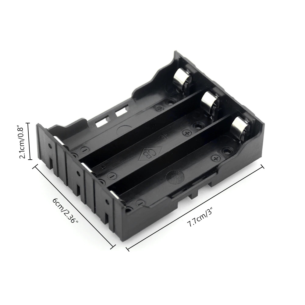 Support de piles 3x 18650 3.7V – Image 2