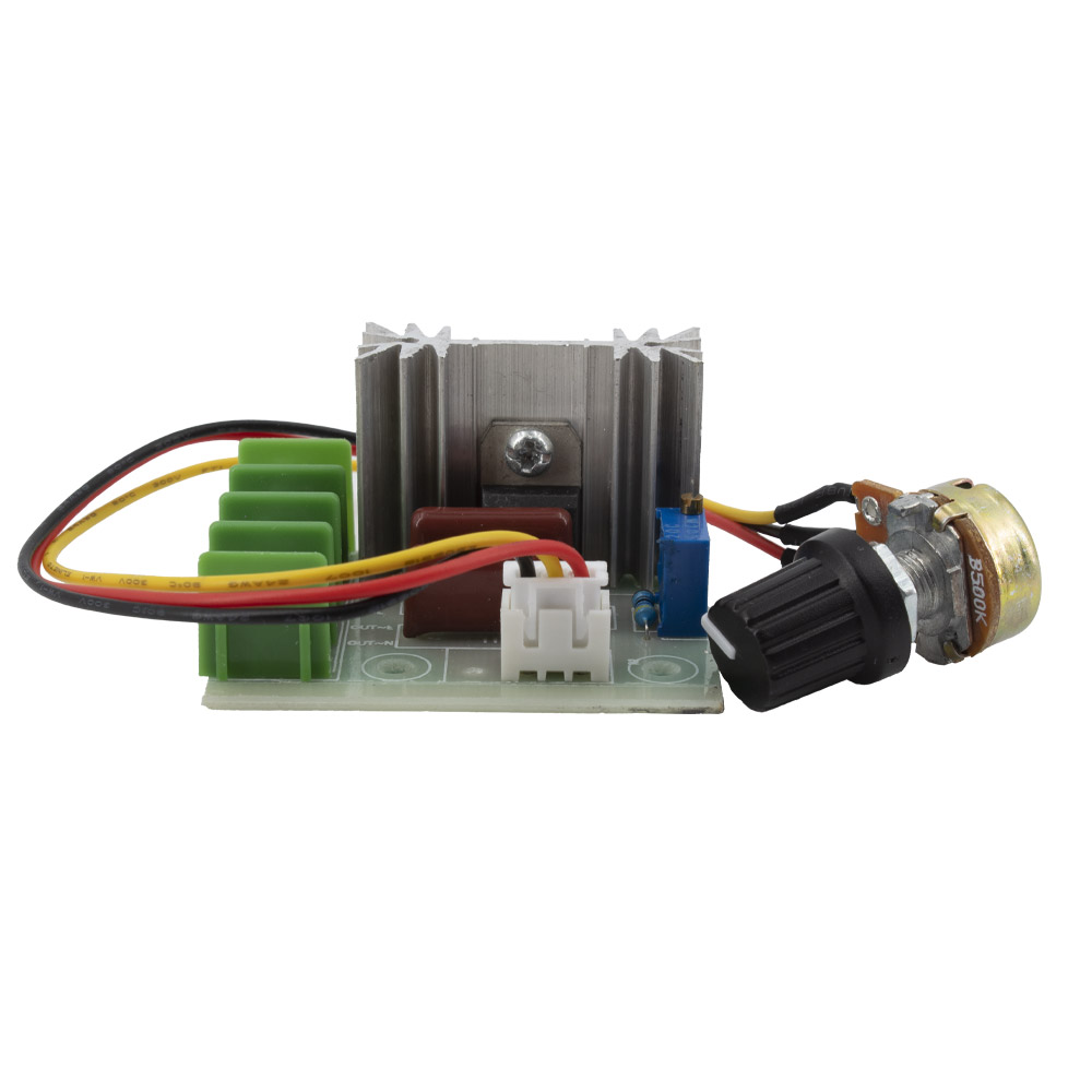 Régulateur de vitesse PWM 2000W, 50-220V/AC, 25A avec câble