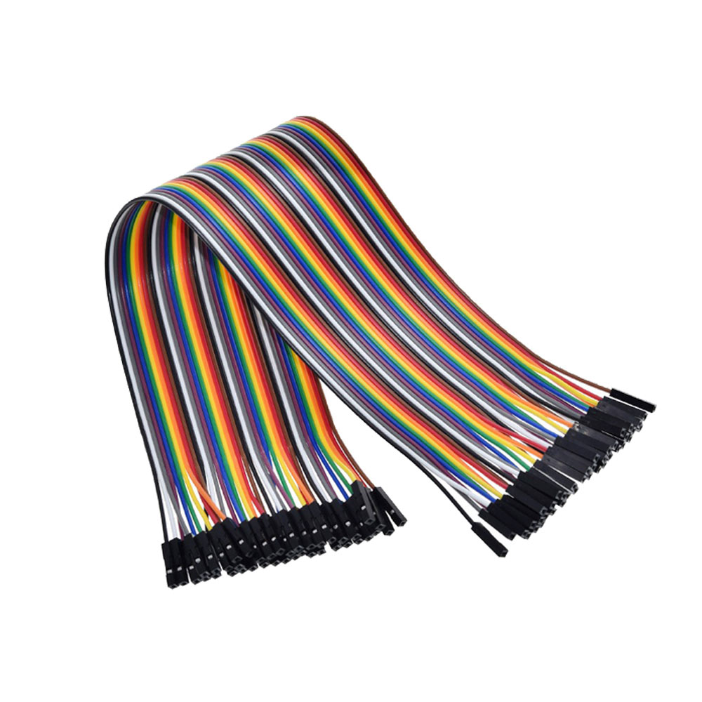 Câbles Dupont / Jumper 40 broches femelle-femelle 40 cm