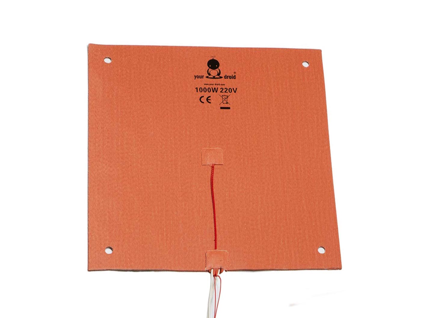 yourDroid Tapis chauffant / plateau chauffant 220V 1000W 400x400mm pour CR-10 S4