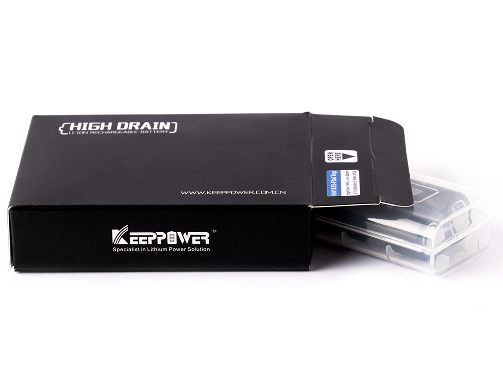 Lot de 2 batteries Keeppower IMR18650 - 3120mAh, 3,6V - 3,7V Li-ion (US18650VTC6) – Image 4
