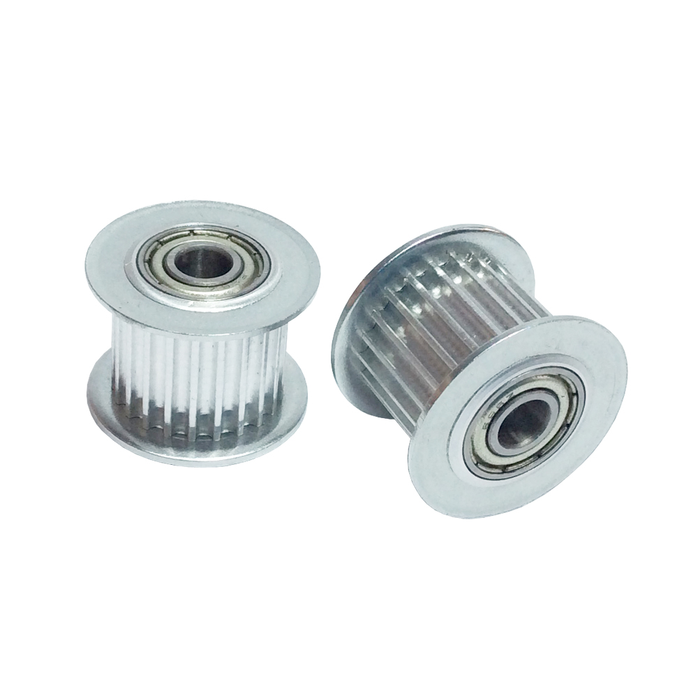 Poulie GT2 20 dents alésage 5 mm avec roulement à billes pour courroie crantée 10 mm – Image 2