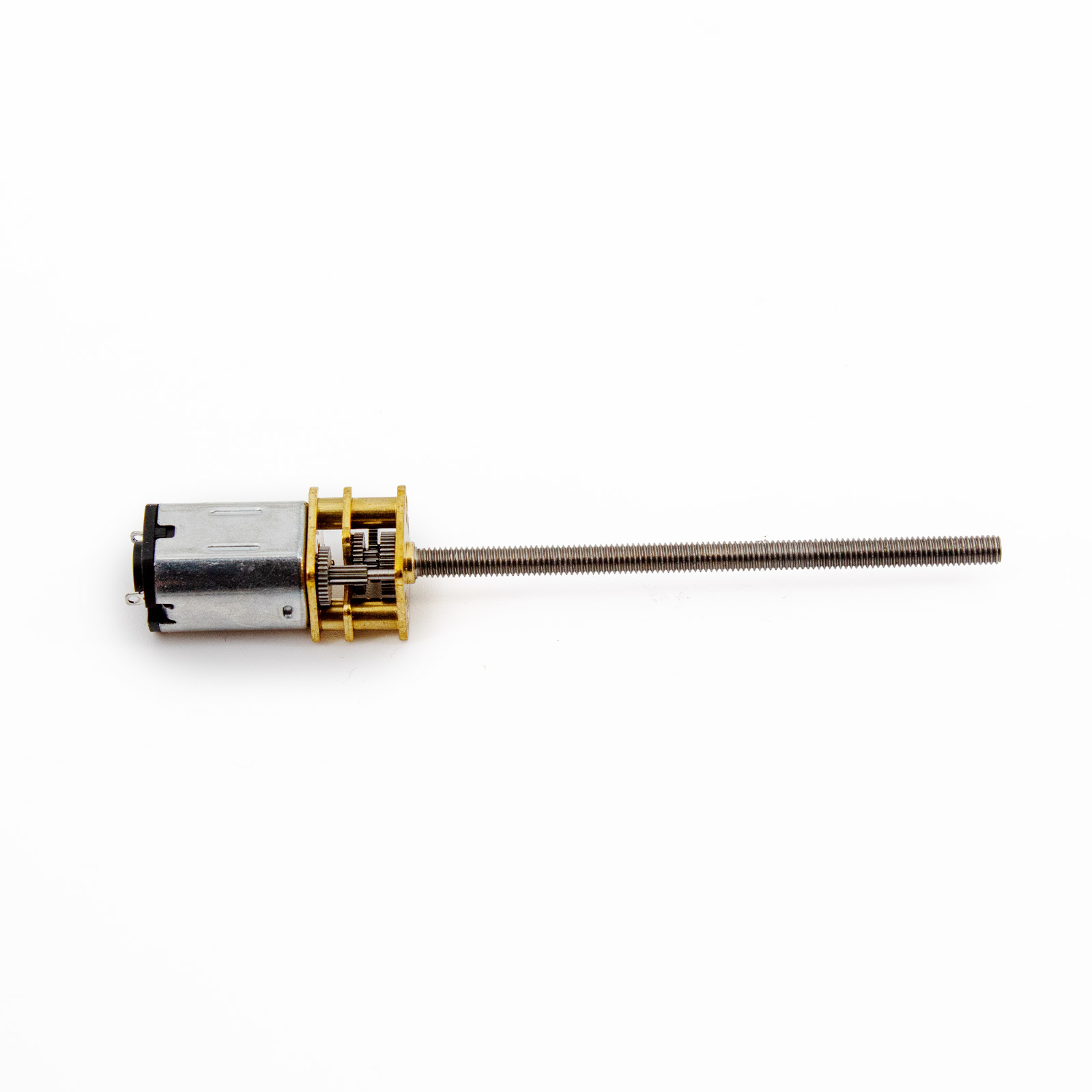 Moteur CC avec engrenage métallique GA12-N20-M4*100 12V 100 RPM – Image 3