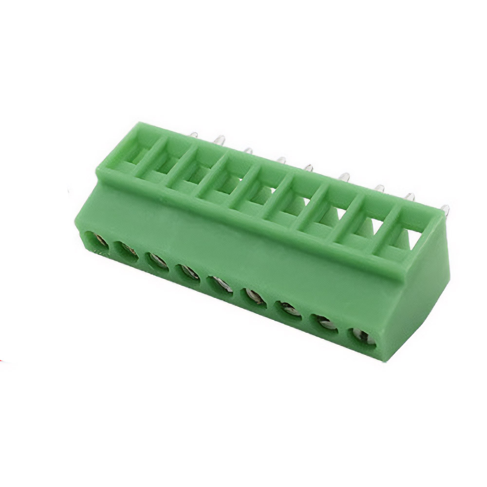 10x Bornes à vis 9 broches 2,54 mm 150V 6A pour câbles 26-18 AWG – Image 4