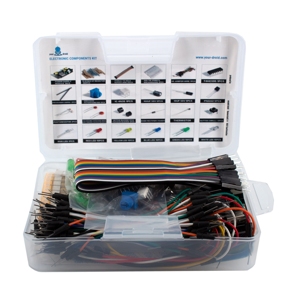 yourDroid kit électronique pour Breadboard compatible avec Arduino – Image 4