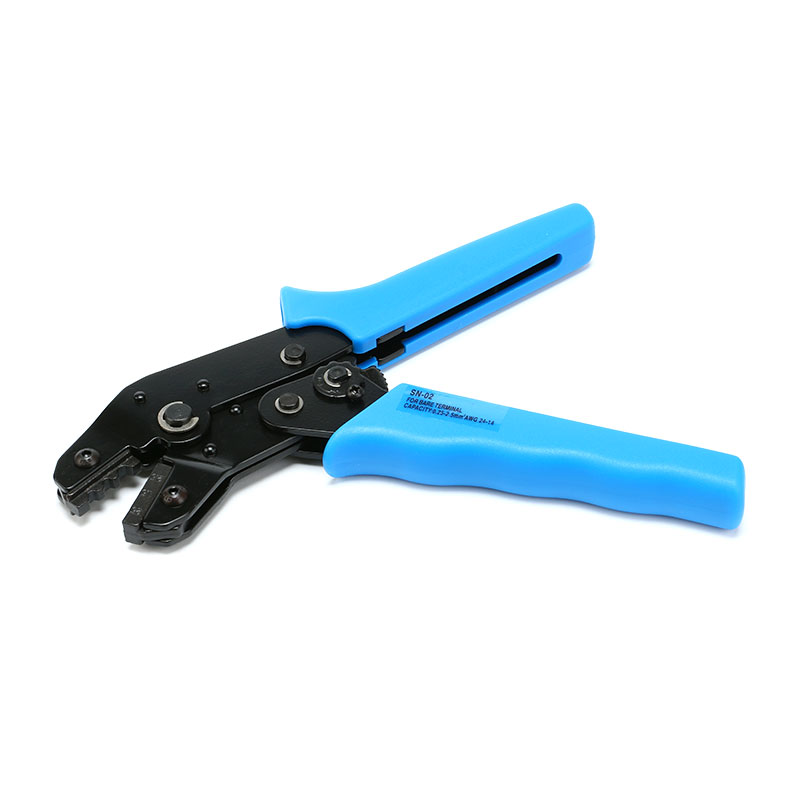 SN-02 Pince à sertir pour cosses à sertir 0.25-2.5mm² 24-14 AWG – Image 3