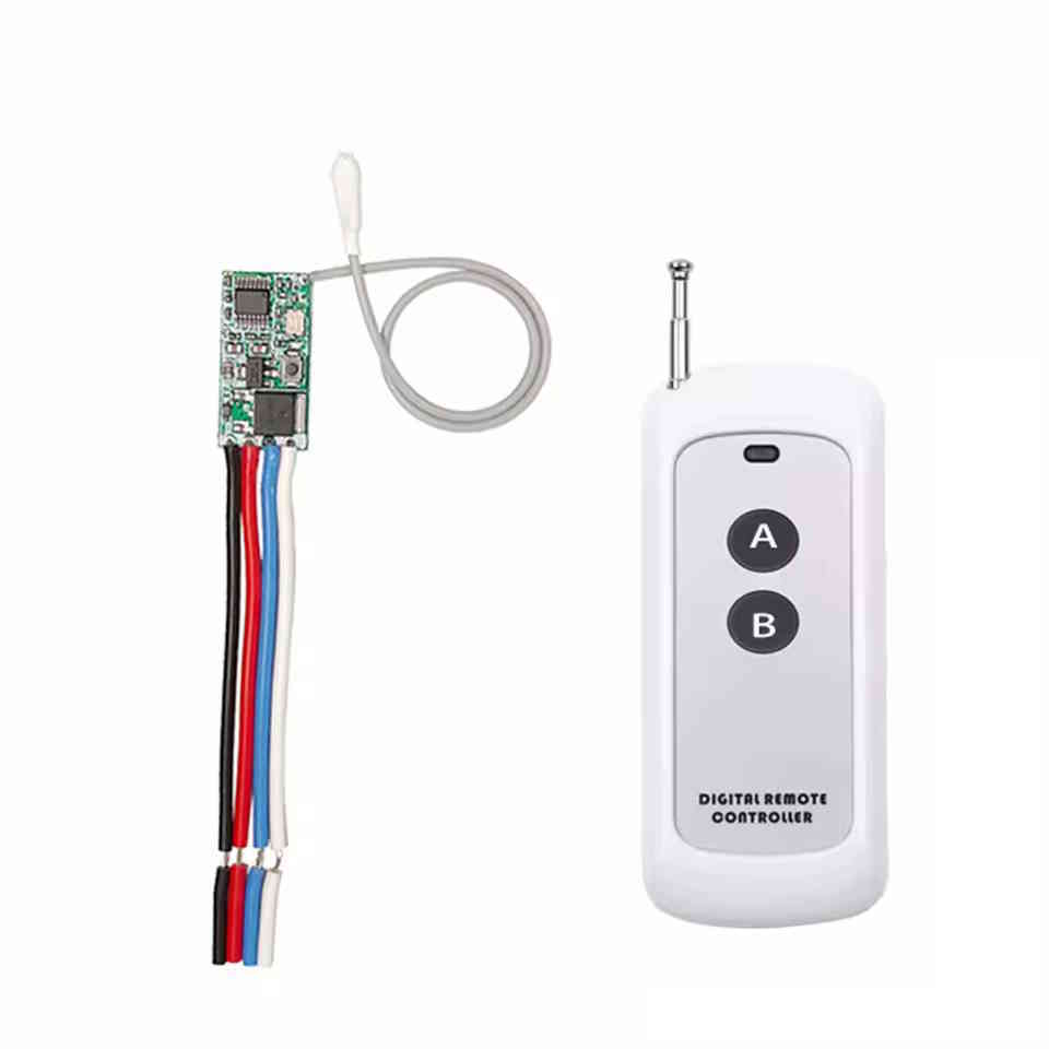 Module relais RF 1 canal 433 MHz DC 3,6 V-24 V avec récepteur