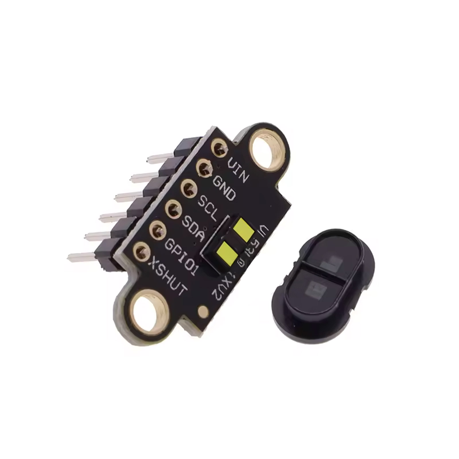 Module capteur ToF VL53L1X de mesure de distance laser 3V-5V avec couvercle – Image 2