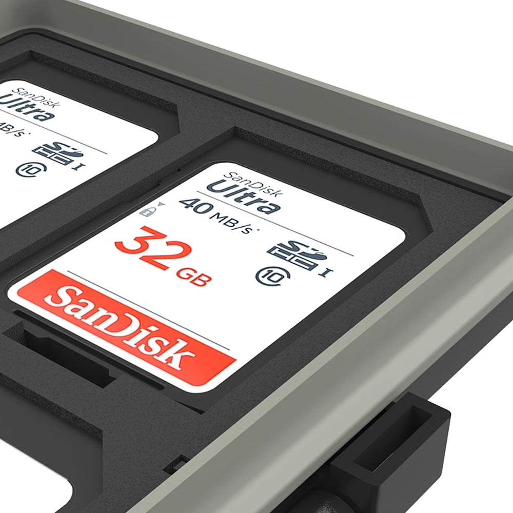 Boîtier de transport pour 12 cartes SD / 24 cartes MicroSD – Image 2