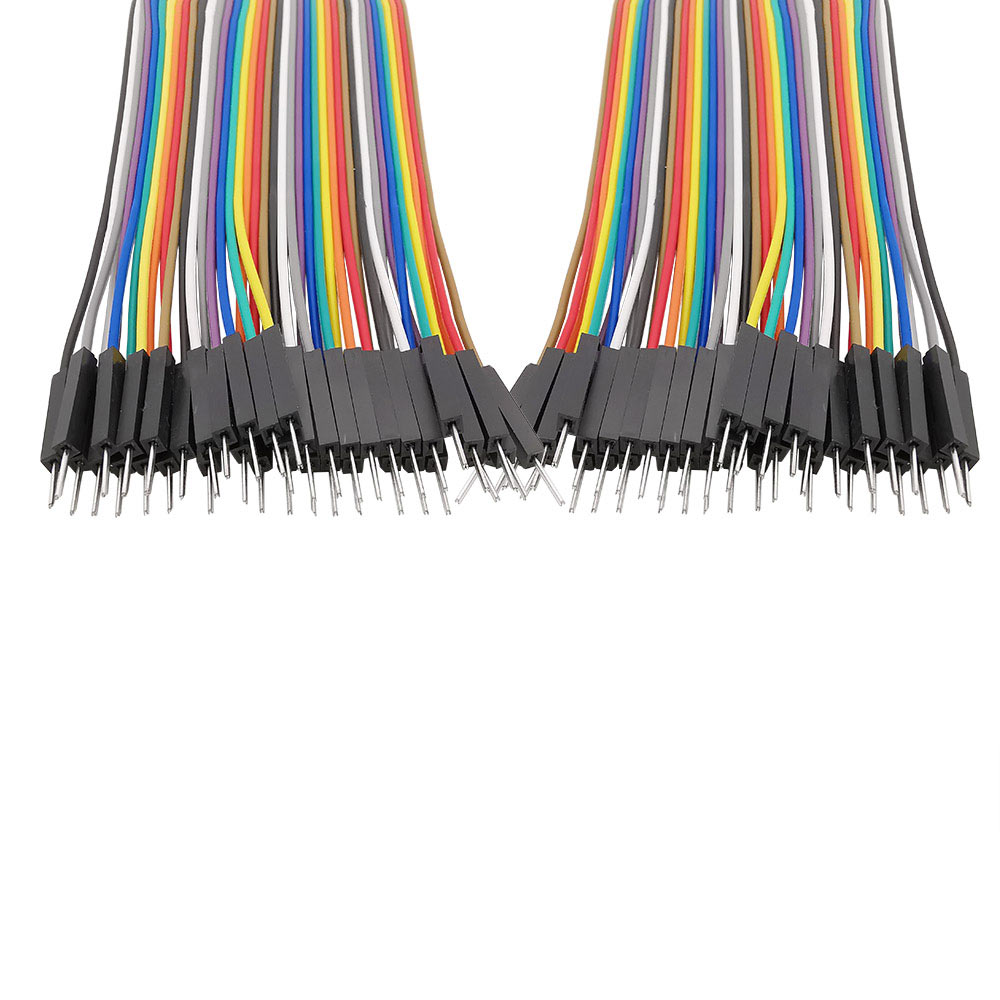 Câbles Dupont de connexion 3 x 40 broches 20 cm M2M / F2M / F2F – Image 3