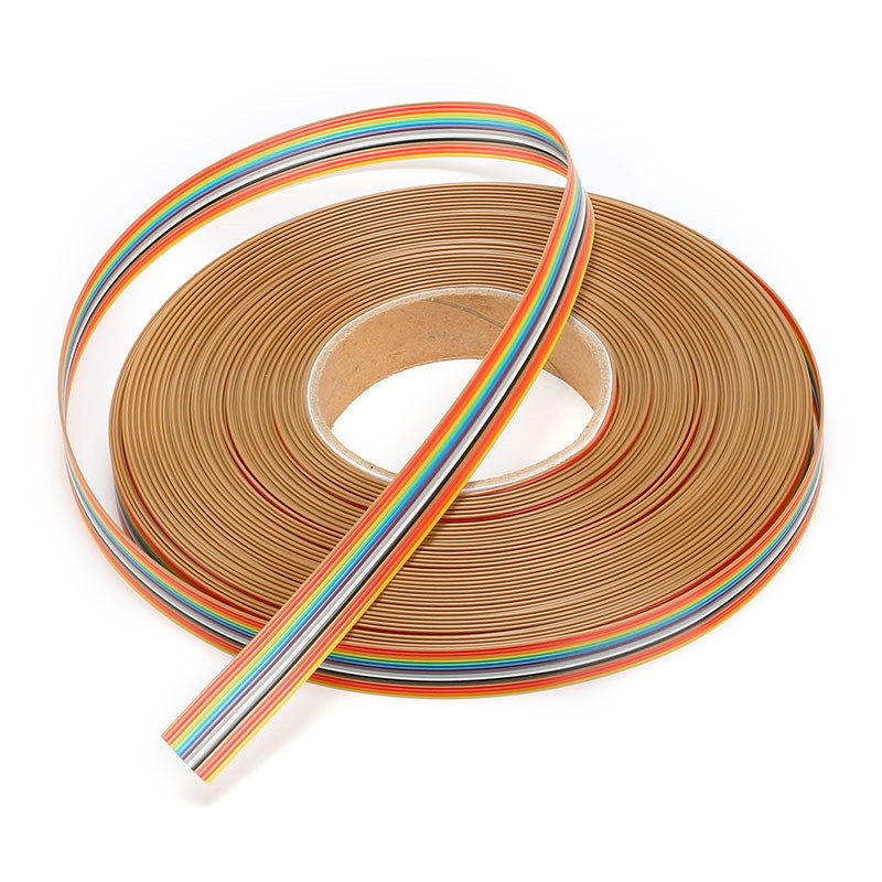 Câble ruban 14 broches 1,27 mm (multicolore) - 1 mètre – Image 2