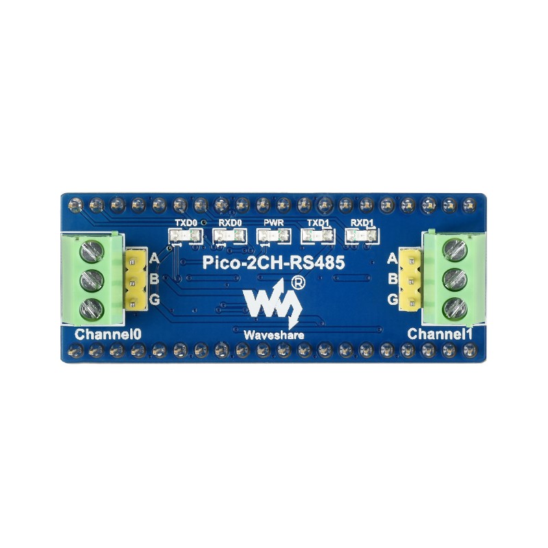 Module Waveshare 2 canaux UART RS485 pour Raspberry Pi Pico – Image 4