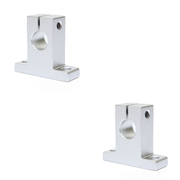 2x Support d'arbre pour arbre de 8 mm