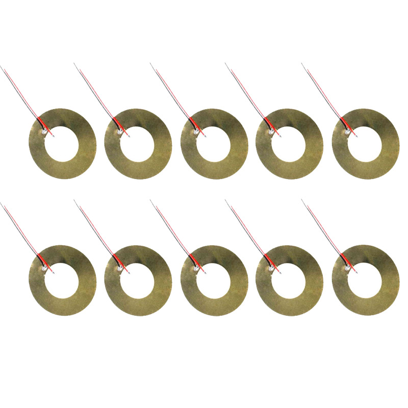 10 pièces élément piézoélectrique buzzer haut-parleur Ø50mm