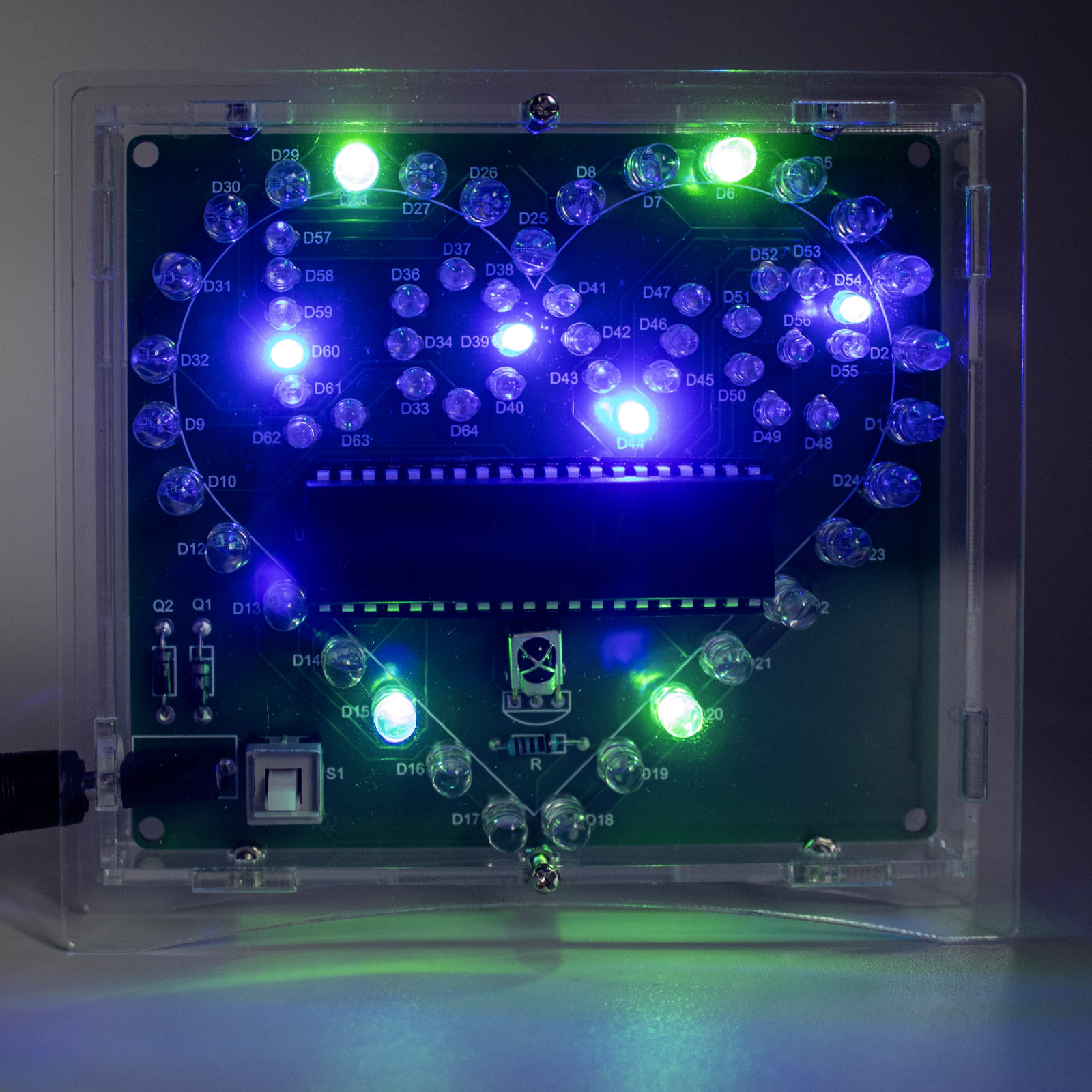 Kit Love LED Cœur à souder avec boîtier – Image 5