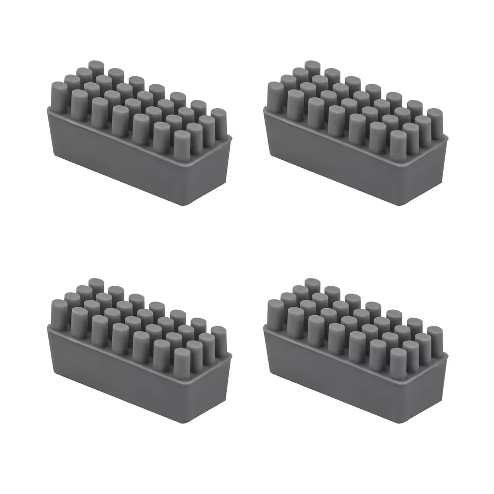 4x brosse de nettoyage de buse en silicone pour Bambu Lab X1/X1C/P1S/P1P