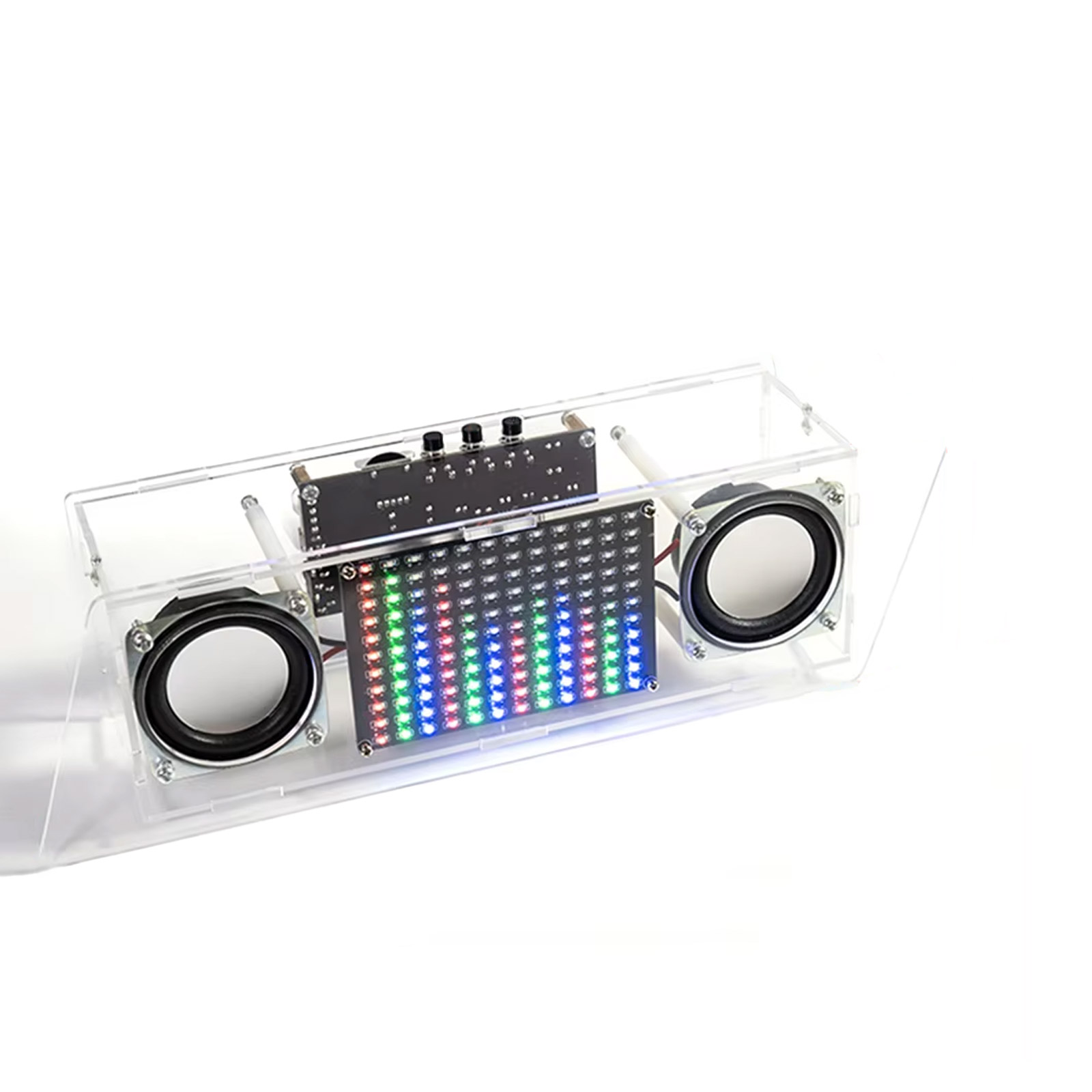 Kit DIY enceintes stéréo Bluetooth avec spectre musical – Image 2