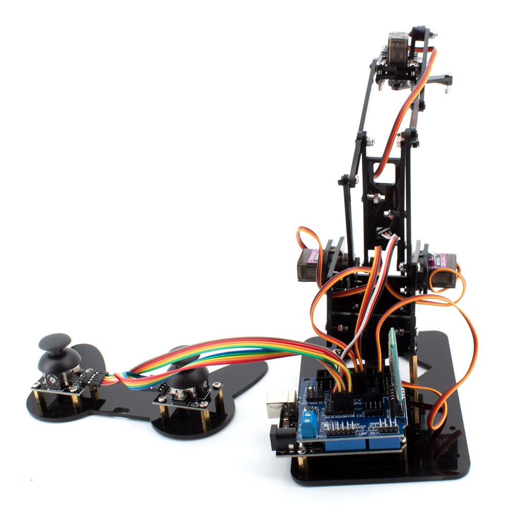 Kit de bras robotique yourDroid compatible avec Arduino UNO – Image 4