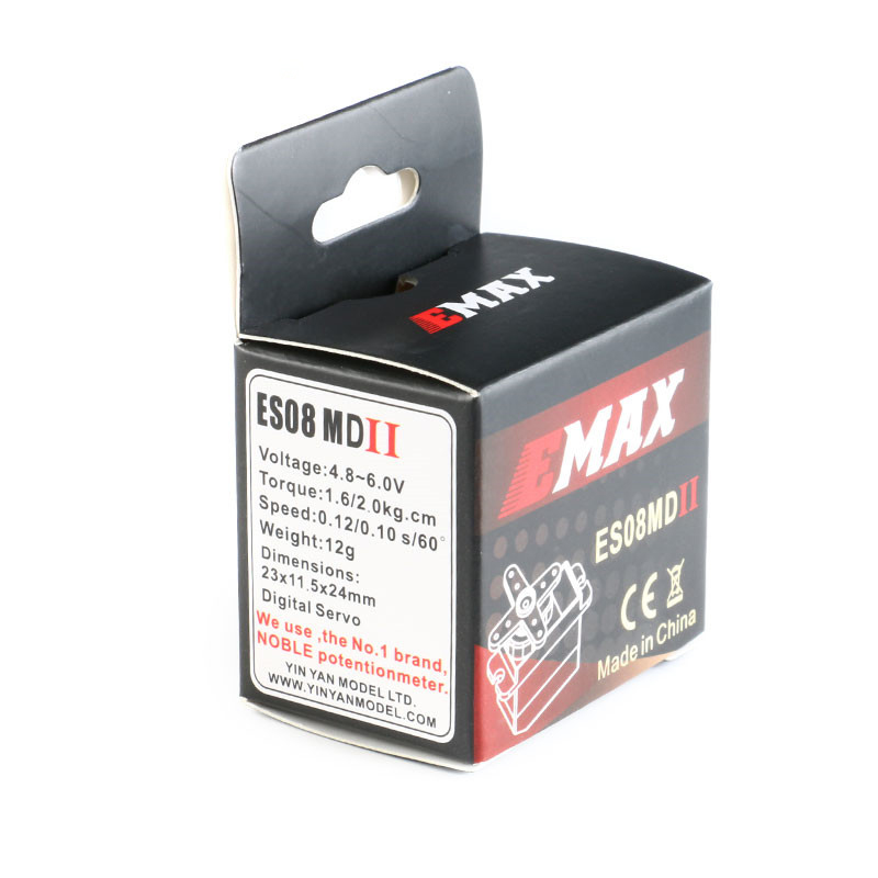 EMAX ES08MD II Servomoteur numérique mini avec engrenage métallique – Image 5