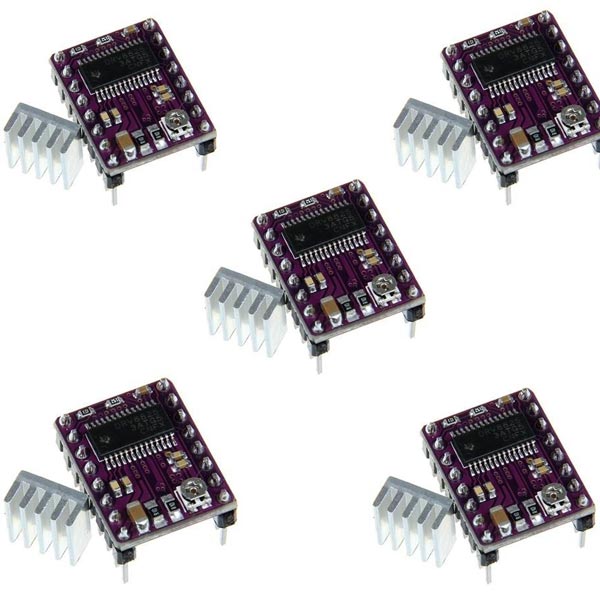 5x DRV8825 pilote de moteur pas à pas pour CNC et Impression 3D