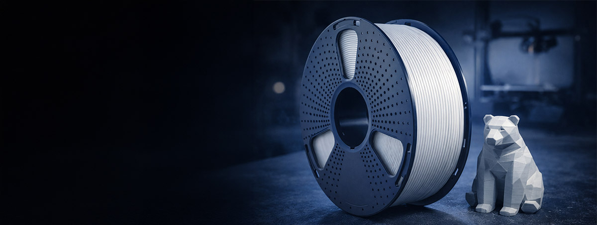 Bannière Filament PLA yourDroid blanc