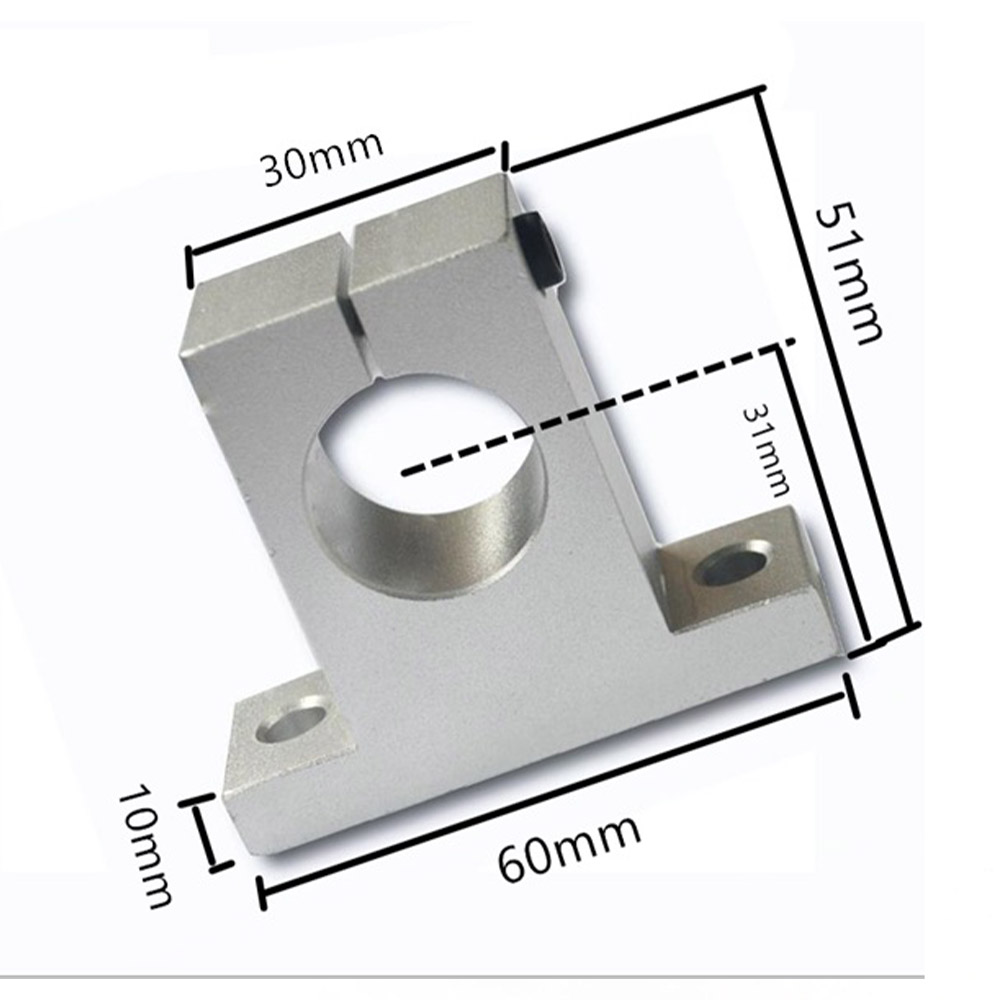 Support d'arbre pour arbre de 20 mm – Image 2