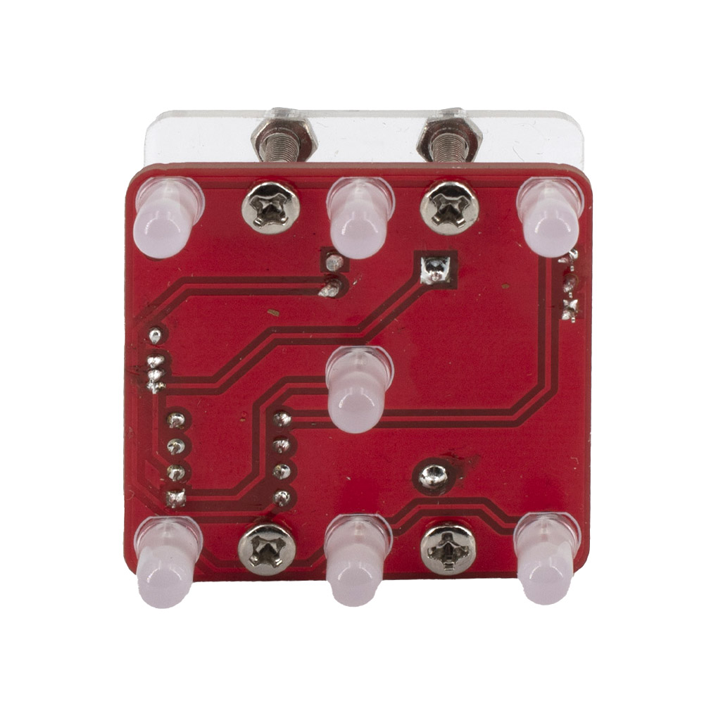Bausatz: Digitaler LED Würfel (Grün)