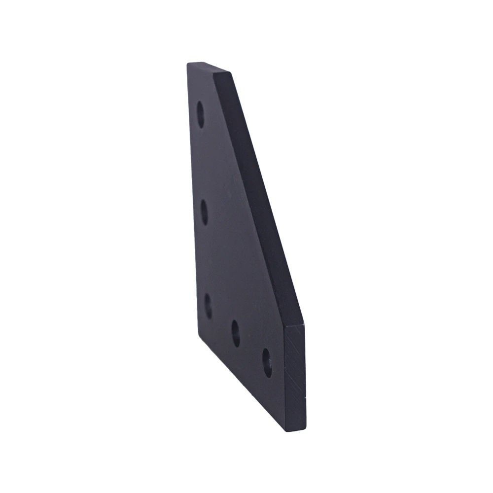 Plaque de connexion en L 90° pour profilés aluminium 2020, noir – Image 4