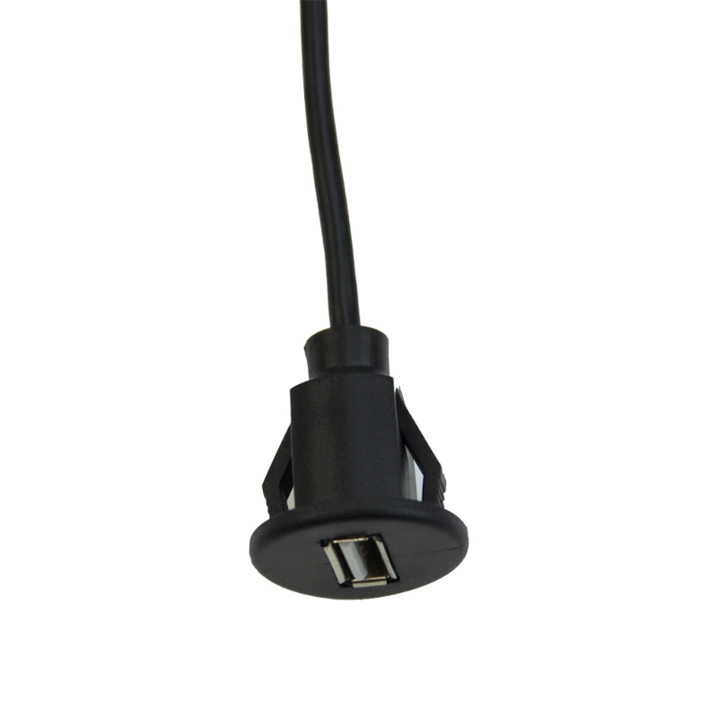 USB 2.0 connecteur mâle type A vers prise femelle type A pour montage en panneau 100 cm – Image 2