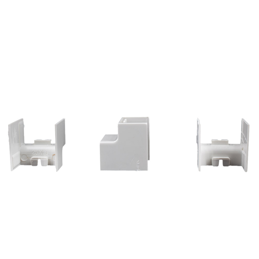 10x yourDroid angle intérieur pour gaine de câbles 25x16 blanc – Image 4