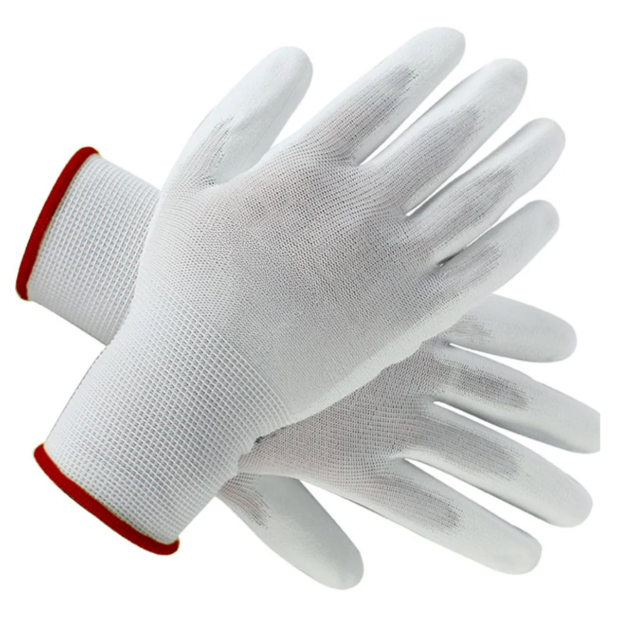Gants en nylon PU antistatiques taille S