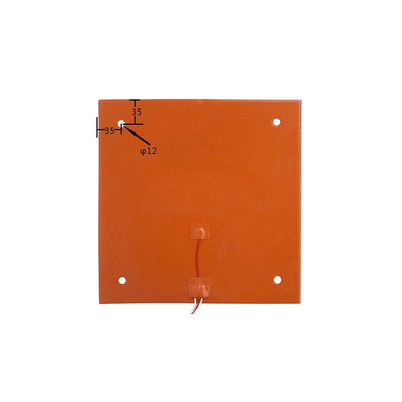 Tapis chauffant en silicone/plateau chauffant 220V 750W 310 x 310 mm pour imprimante 3D – Image 2