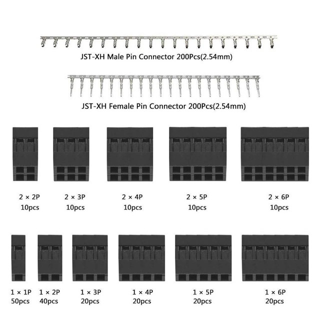 Kit de connecteurs Dupont et contacts à sertir 520 pièces – Image 3