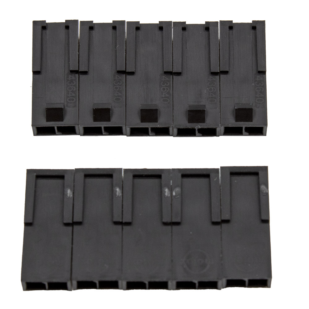 10 pièces boîtier connecteur MicroFit 3.0 2 broches 43640-0201