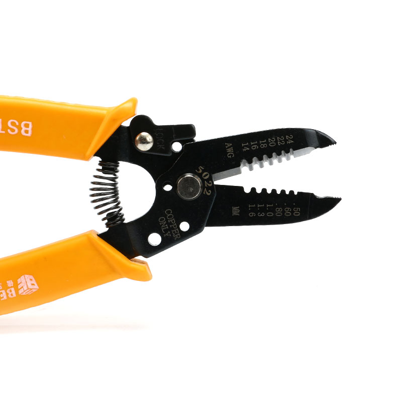 BST-5022 Pince à dénuder pour câbles 0.5-1.6mm² 14-24 AWG – Image 3