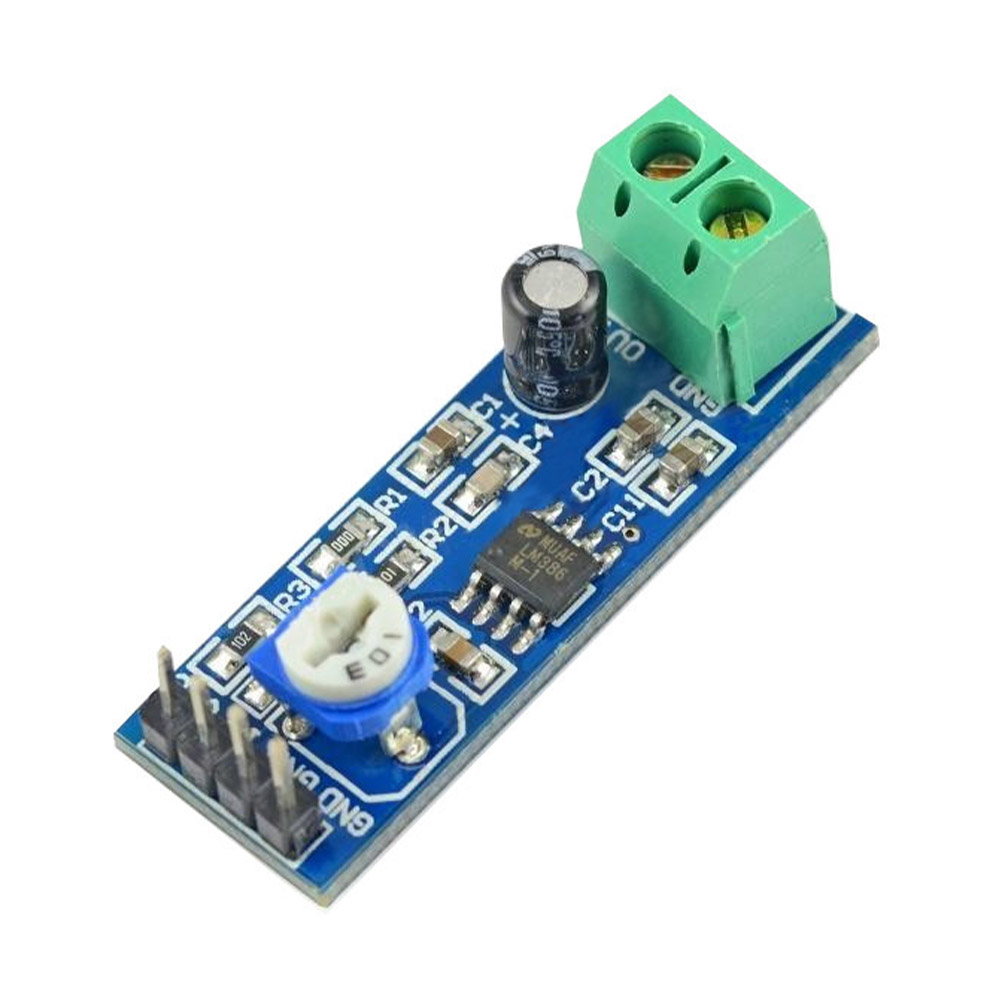 Module amplificateur audio LM386 pour Arduino, Raspberry Pi, Atmel AVR