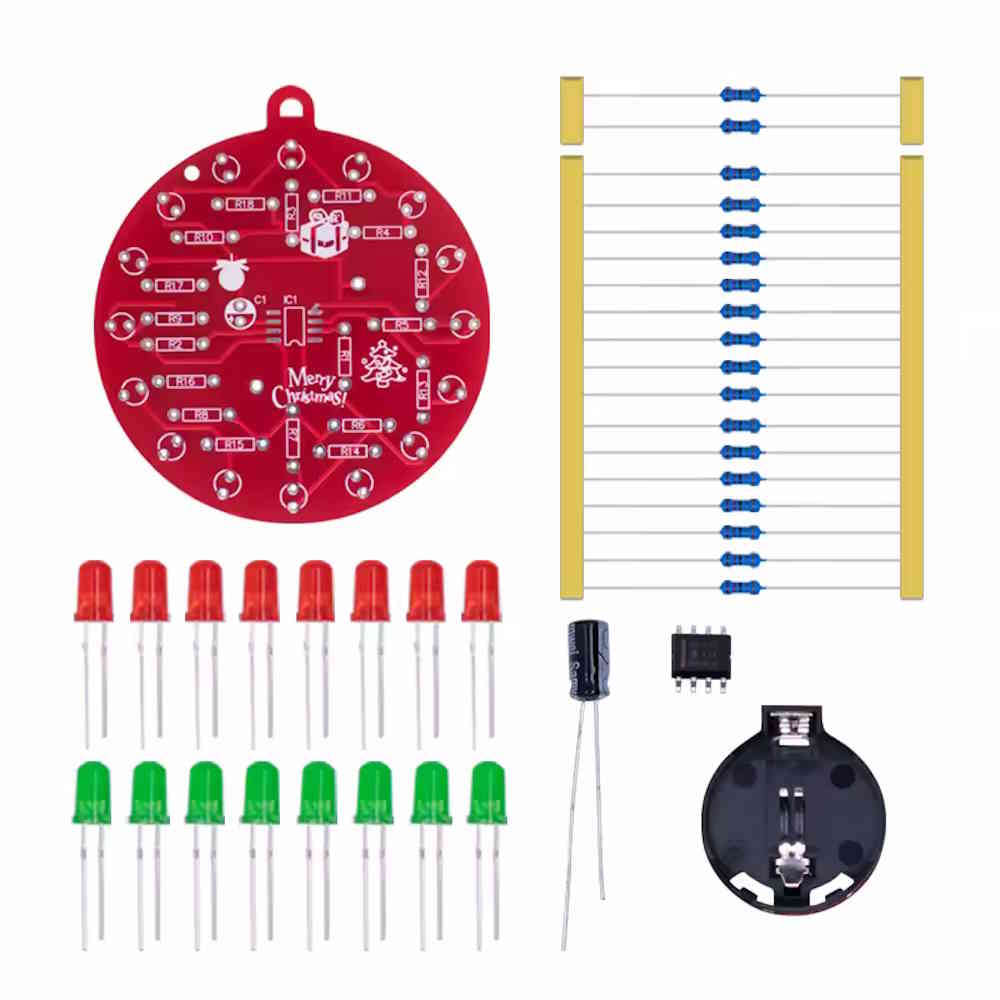 Kit NE555 boule de Noël LED décoration à souder – Image 3