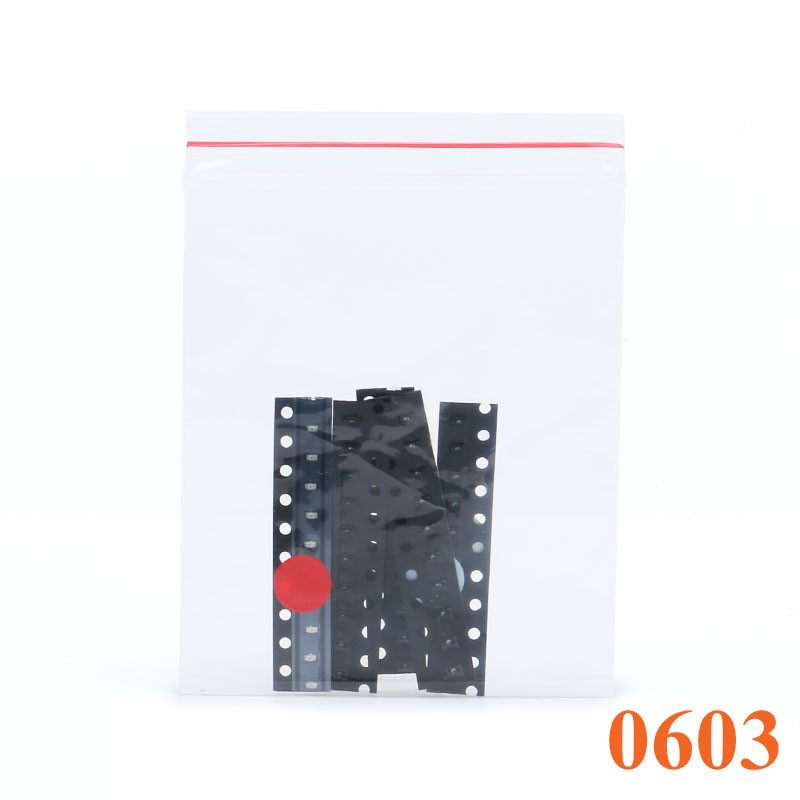 Assortiment de LEDs CMS 5 couleurs x 10 pièces – Image 2